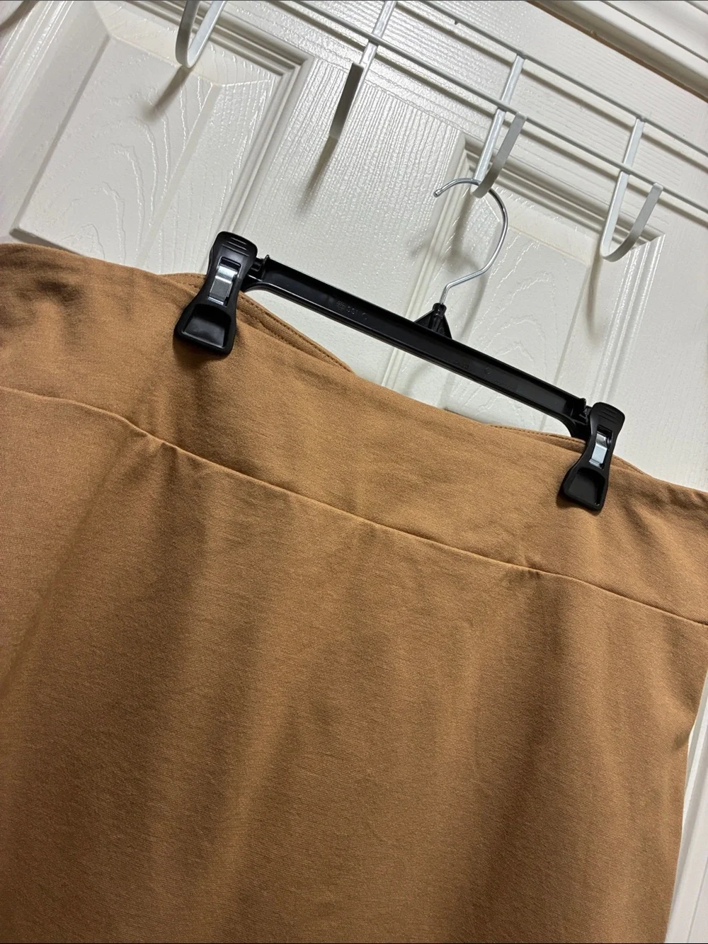 Nine West High-Rise Camel Midi Pencil Skirt